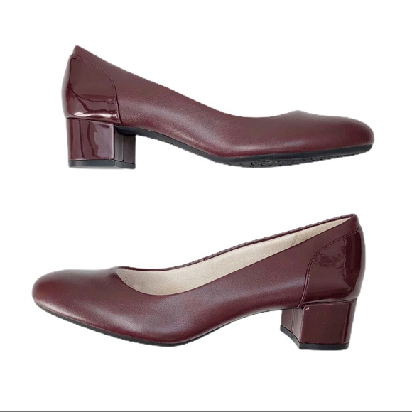 lifestride block heel pumps